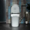Smart Bidet Toilet,1.28 GPF Dual Flush, Auto Open & Close, Auto Flush, Foot Sensor, 1000 Gram MaP Flushing Score, Heated Seat 2