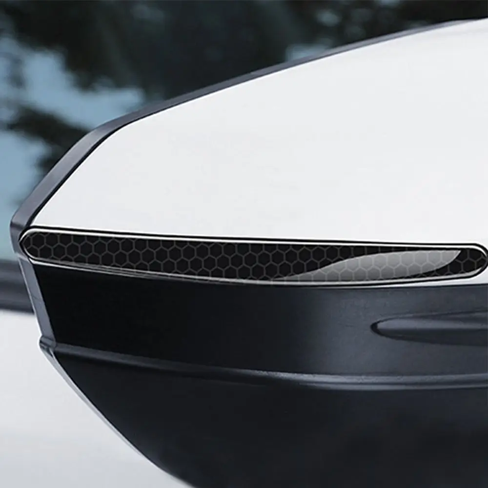 4/8pcs Car Door Handle Bowl Scratch Protective Stickers Carbon Fiber Protector Car Handle Anti-collision Protection Strip