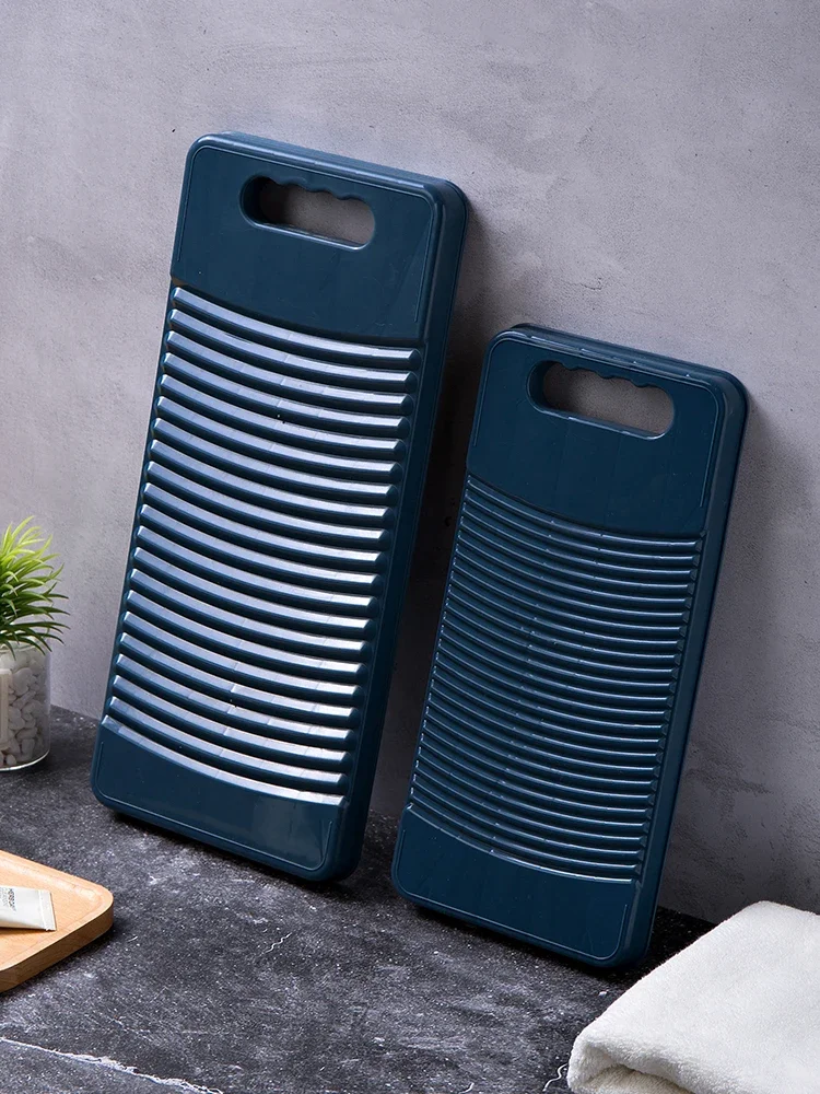 Laundry Board Plastic Washboard Antislip Thicken Washing Board Clothes Cleaning For Laundry Cleaning Tool Bathroom Accessories