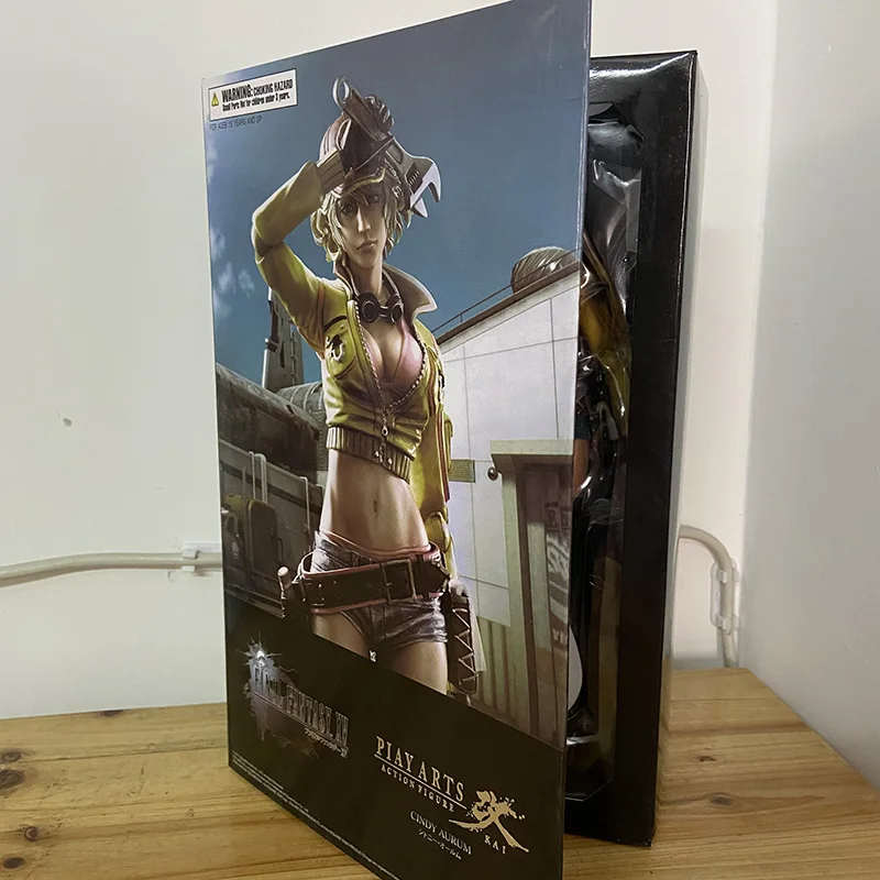 Final Fantasy XV Cindy Aurum アクションフィギュア Amazon.com: Square Enix Final Fantasy XV: Cindy Aurum Play