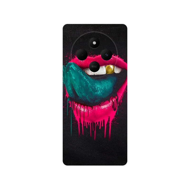 Xiaomi Redmi 14C Soft TPU Cartoon Silicone Bumper Case