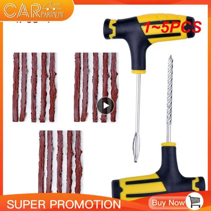 

1 ~ 5 шт. инструмент для ремонта автомобильных шин, быстрый ремонт с резиновой полосой, набор проколов для шин, инструменты для ремонта автомобильных и мотоциклетных шин