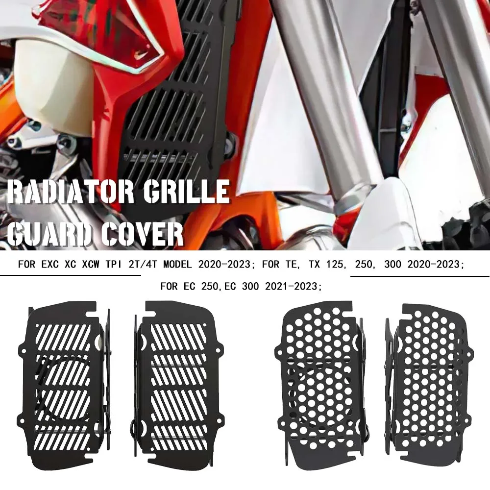 

Radiator Grille Guards Cover Protection For KTM EXC SX XC SX-F XCW EXC-F XC-F TPI 2T/4T 125 150 250 300 2020-2021-2022-2023 2024