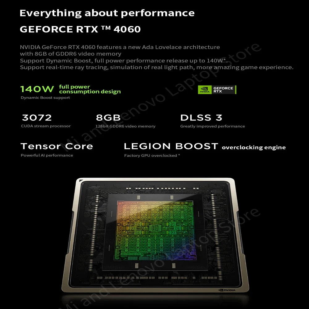 레노버 리전 R9000P 2023, 16 인치 E 스포츠 게이밍 노트북, AMD R9 7945HX RTX4060 100% sRGB 게임 노트북 PC, R7000 R7-7840H 옵션
