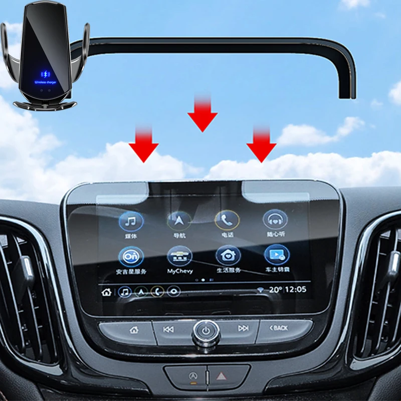 Car Phone Holder For Chevrolet Equinox 2022 CP8 10 Inch Screen Fixed