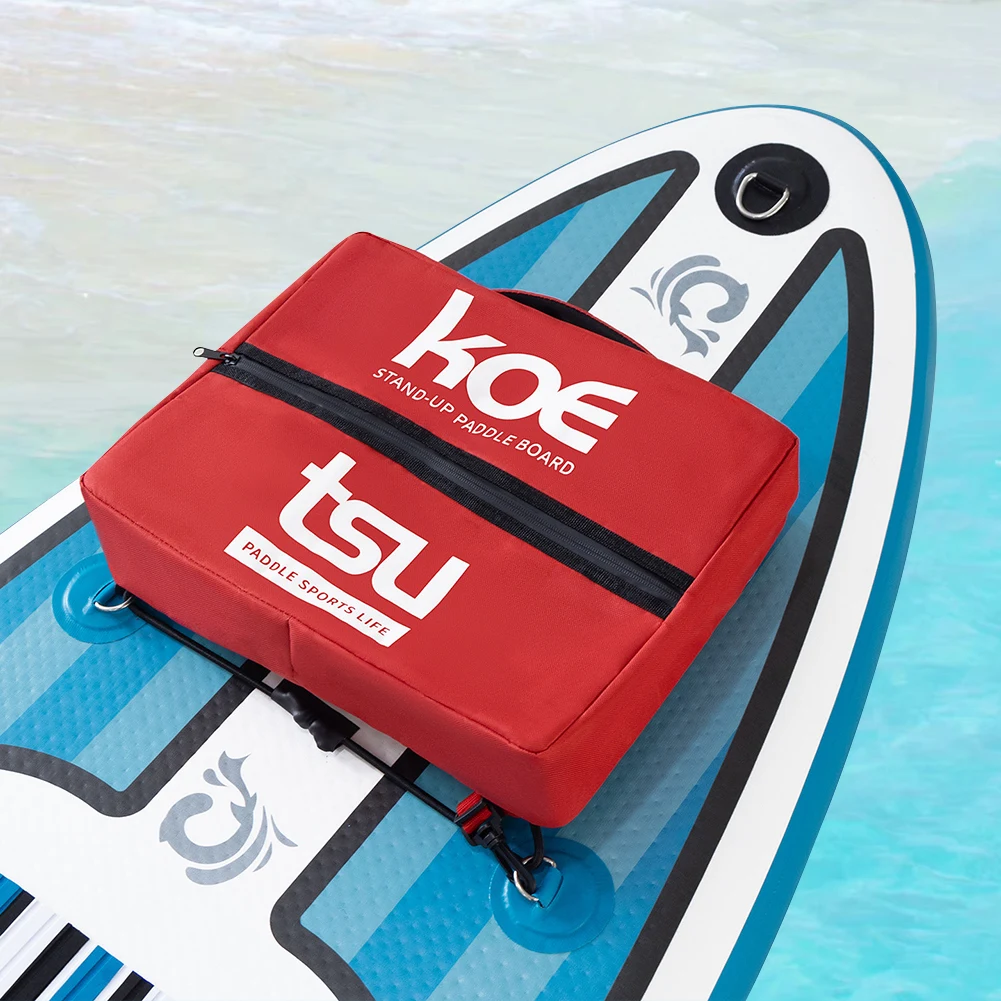 Large Capacity Paddleboard Deck Cooler Bag with Adjustable Sealed Zipper