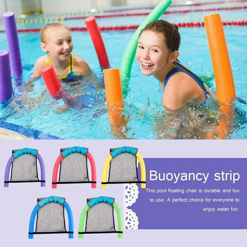

Swimming Noodle Slings Lounge Swimming Pool Water Chair Pool Lounger Floating Pool Noodles Foam Tube for Floating in the Pool