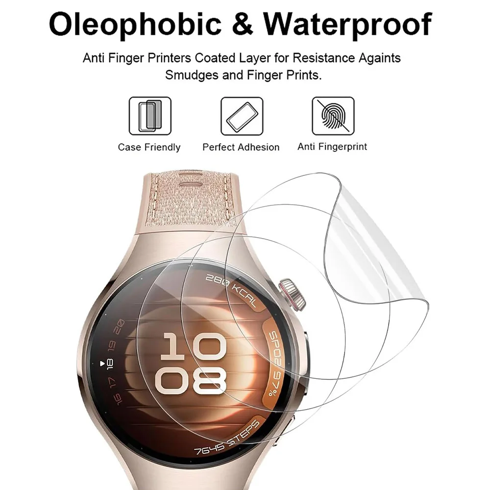 لهواوي ساعة 5 42/46 مللي متر ساعة لينة واضحة طبقة...