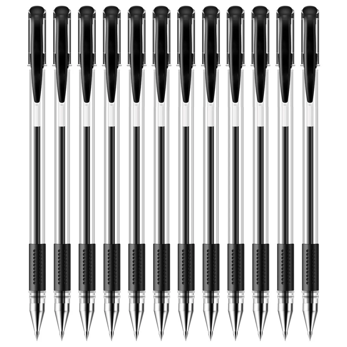 10 teile/satz Gel Tinte Stift Roller Kugelschreiber Set Büro liefert schwarz blau rot Tinte Farbe 0,5mm Kugelschreiber Schüler Schul briefpapier