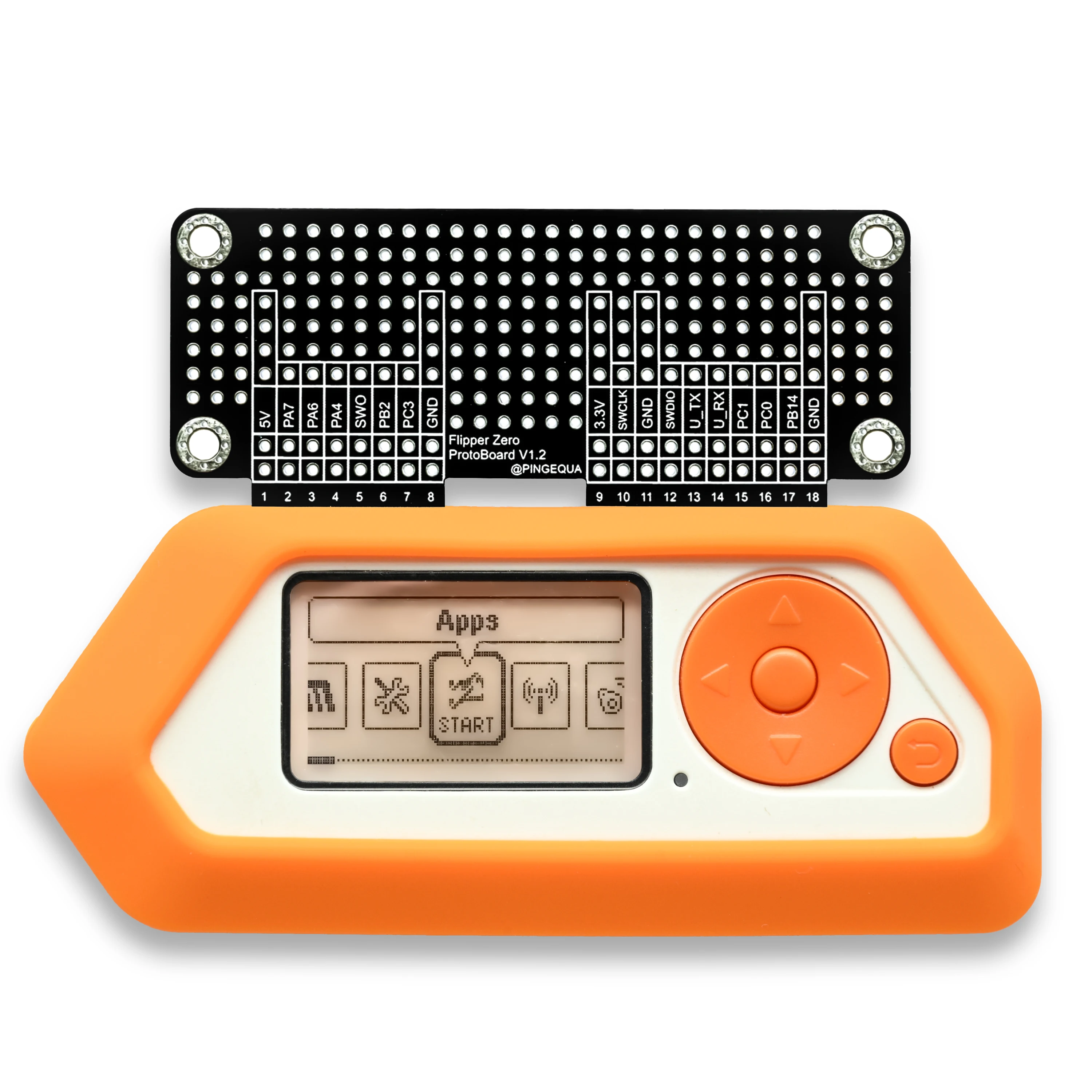 Flipper Zero Prototyping Kit: DIY Development Boards with Header Pins & Jumper Wires