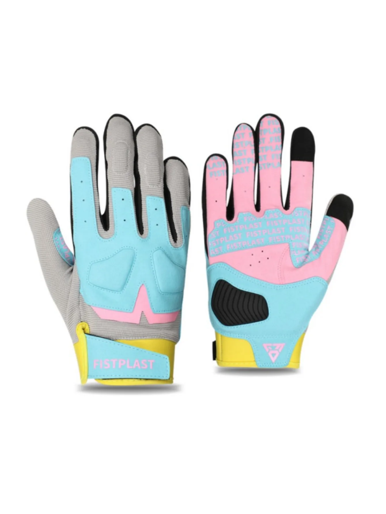 Cycling Gloves Macaron four-color anti-collision riding outdoor sports motorcycle long finger outdoor wear gloves