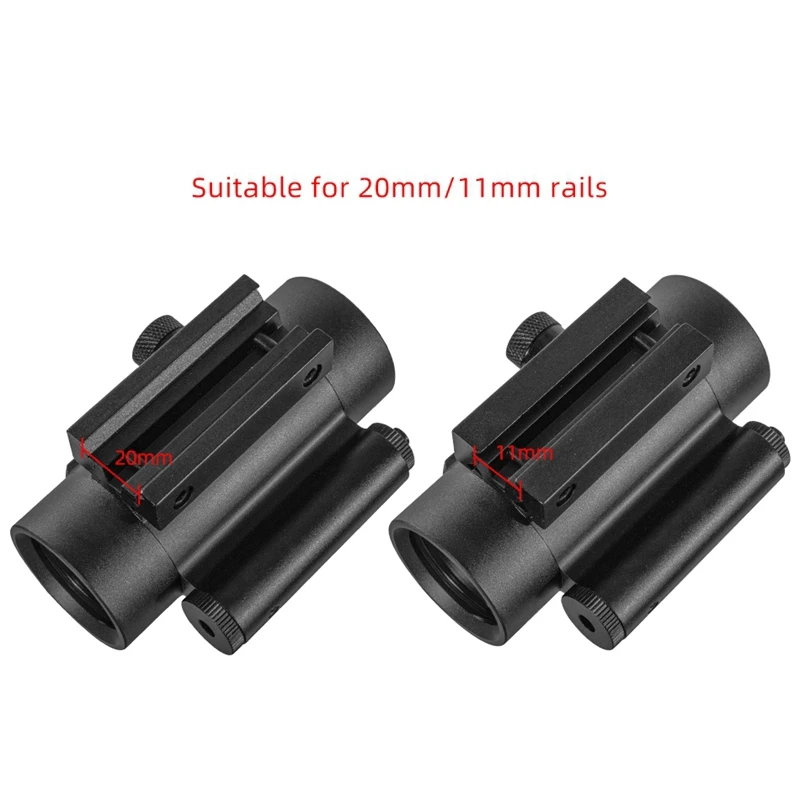 Diana 1X40 Met Rode Laser Red Dot Sight Scope Corss Sight Tactical Optics Riflescope Fit 11/20mm Rail Rifle Voor De Jacht