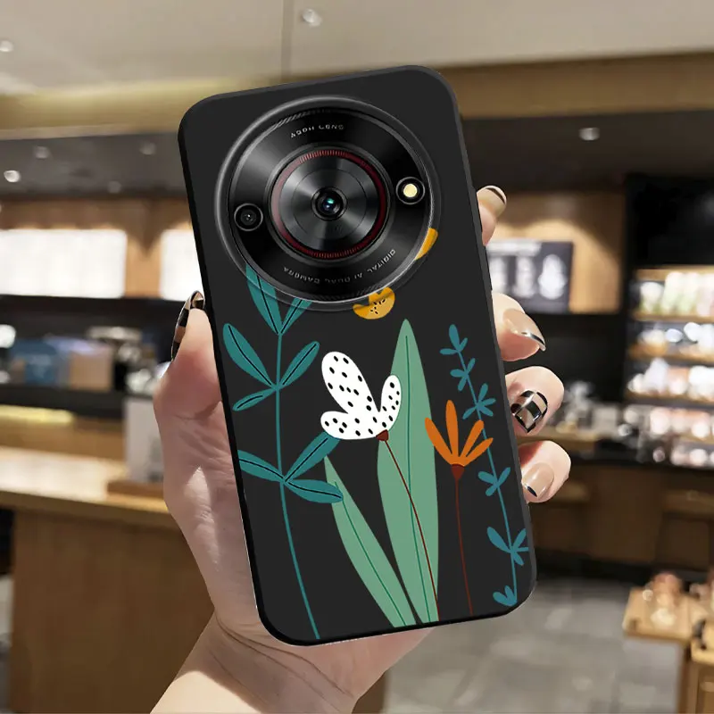 Fashion Cartoon Soft Silicone Bumper Shockproof Phone Case