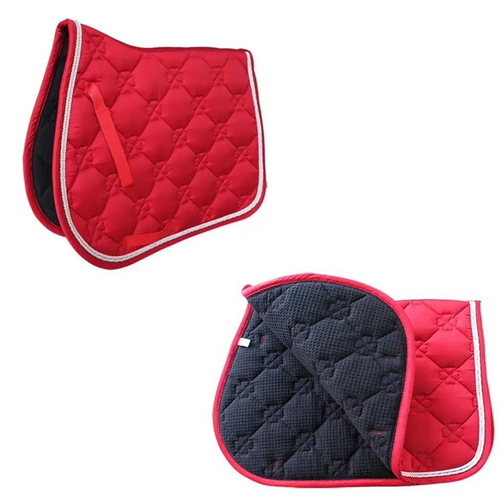 Saddle All Purpose Horse Riding Sweat Absorbent Blends Mat Shock Absorbing Performance Equestrian Jumping Event Pad