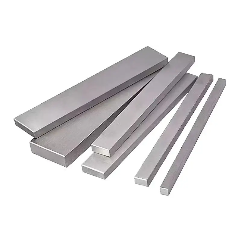 10 mm dicker Edelstahl 304, flacher Stahl, quadratischer Stab aus Edelstahl, Länge 100 mm, 200 mm, 300 mm, 500 mm