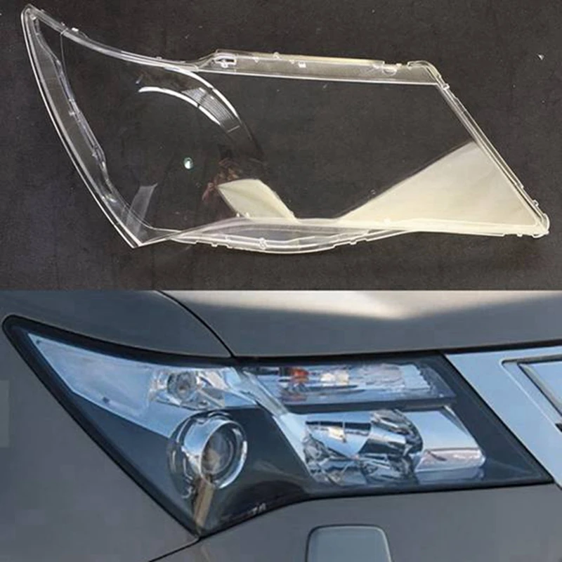 

For Honda Acura MDX 2007-2013 Car Headlight Shade Head Light Lamp Lens Caps Transparent Lamp Shell Glass Lampshade