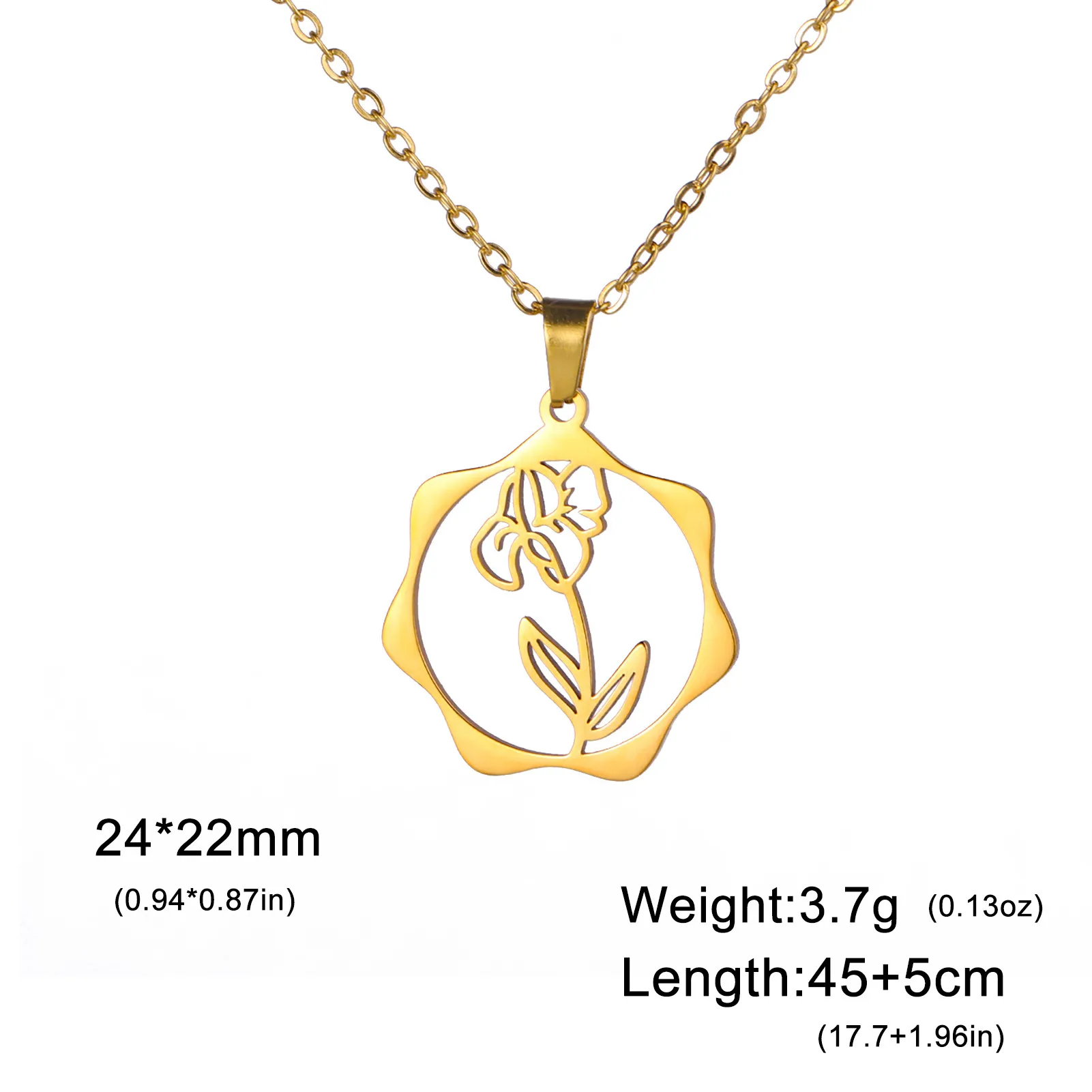 02 Februar (Schwertlilie / Gold)