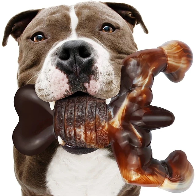 Chew Toys for Dogs for Bully Chewing Indestructible Dog Toys, Real Bacon  Flavor To Keep Your Dog Busy - AliExpress