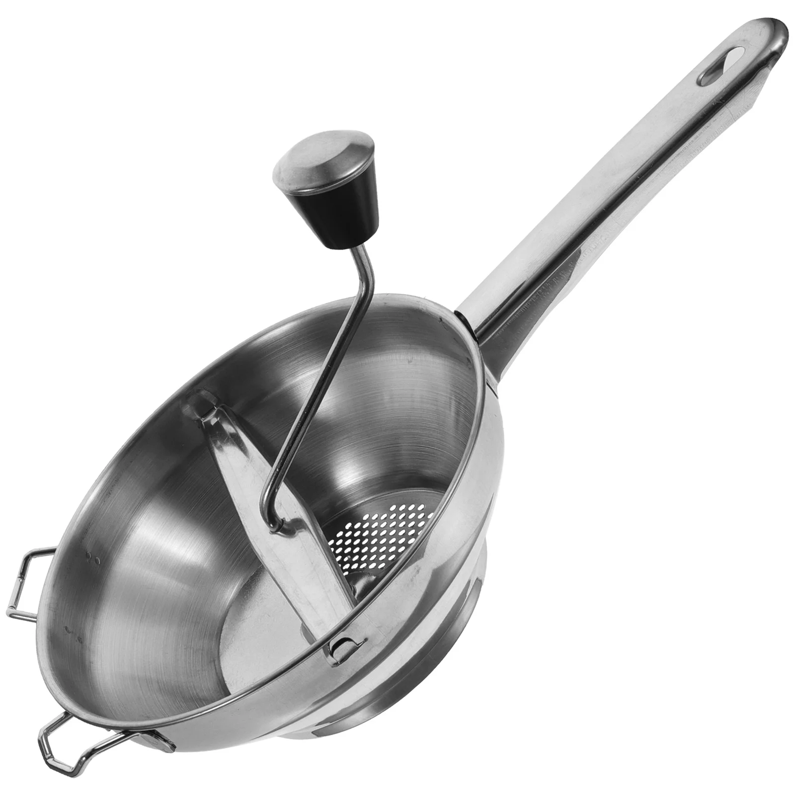

1pc Manual Stainless Steel Potato Ricer Potato Masher Kitchen Gadget (Silver)