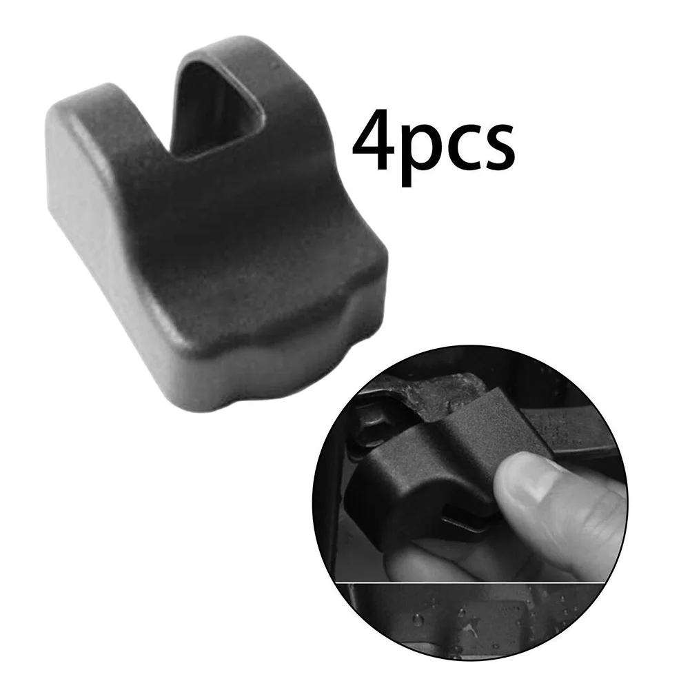 

Car Accessories Car Door Check Door Stop Cover PP Material Protect Your Door Stylish And Durable Waterproof 4pcs