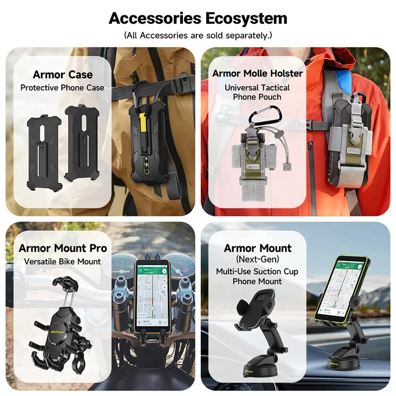 【World Premiere】Ulefone RugKing 2 Pro AI Rugged Phone Android 15 4G 128GB ROM Waterproof Smartphone NFC 5.45"4G  Global 4550mA - Image 5