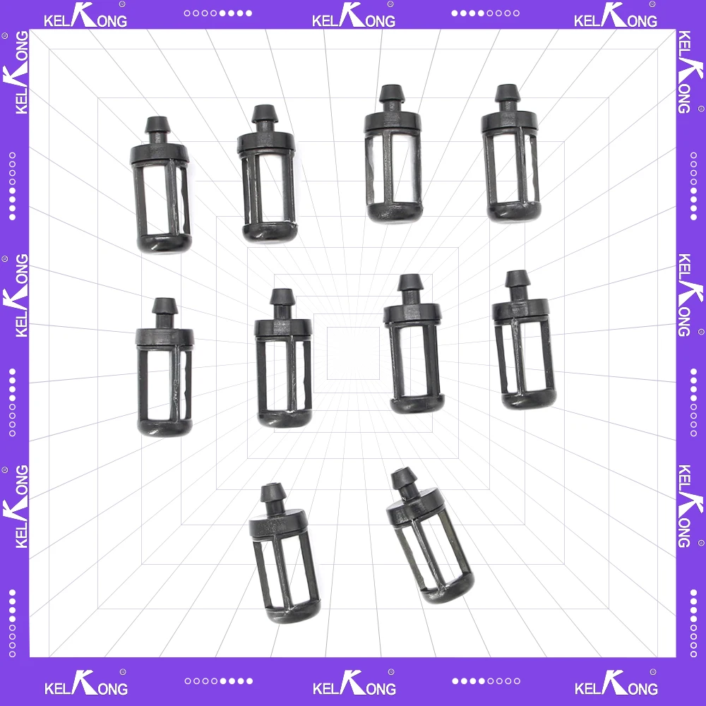 

KELKONG 10Pcs Fuel Filter For Stihl MS170 MS180 MS210 MS230 MS250 MS380 MS381 MS441 Chainsaw Replacement Spare Tool Part