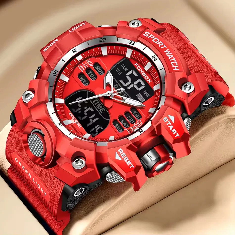 LIGE Luxury Waterproof Men's Sports Chronograph Watch
