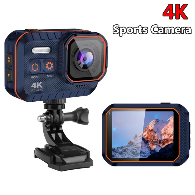 미니 야외 1080P 액션 카메라, 방수 울트라 HD 광각 녹화 캠, 4K 스포츠 카메라, 와이파이 다이빙 비디오 촬영 카메라