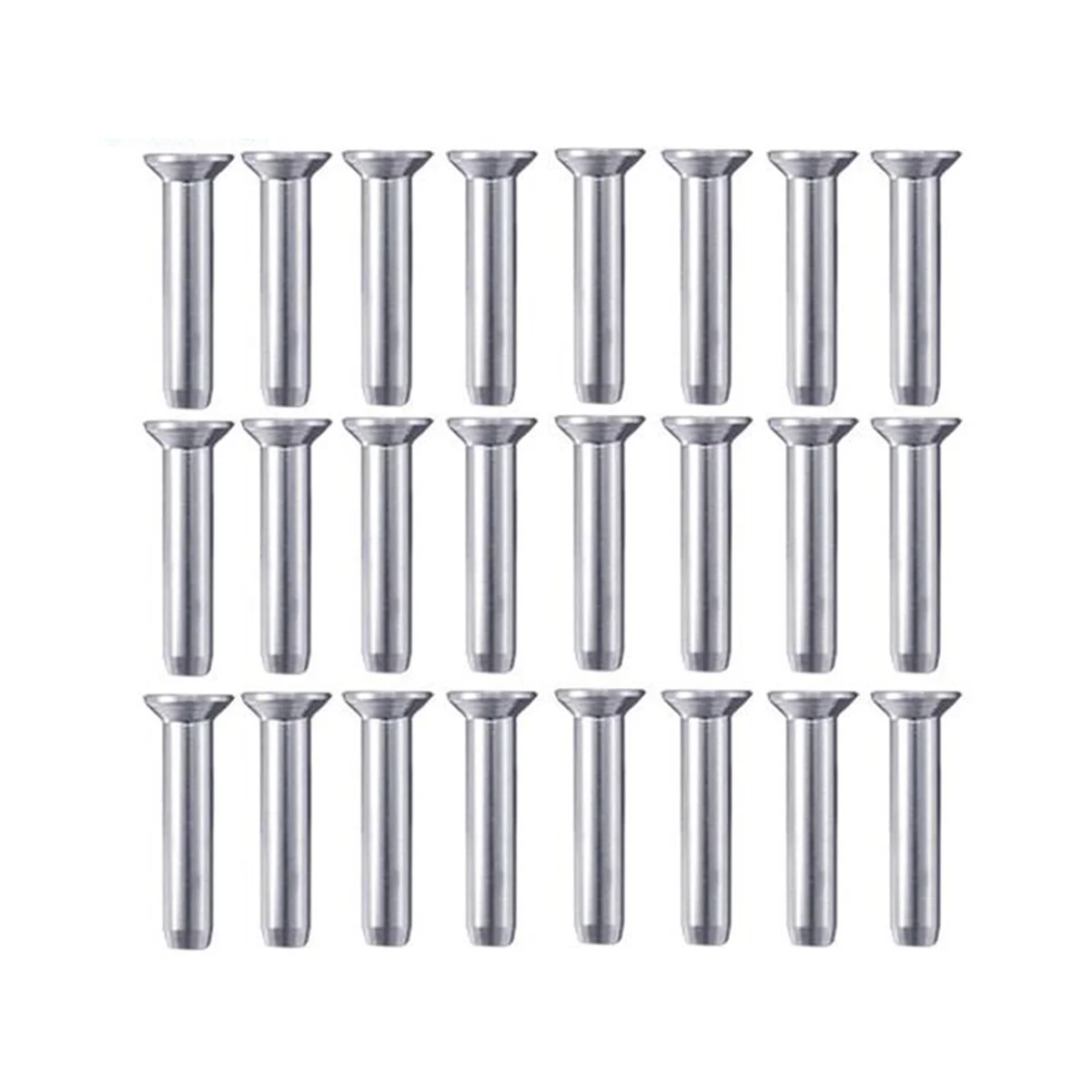 Confezione Da 24 Profili A Crimpare Manuale In Acciaio Inossidabile 316 Per Ringhiere Per Cavi Da 1/8 Pollici, Ringhiere Per Ponte, Corrimano, Pali In