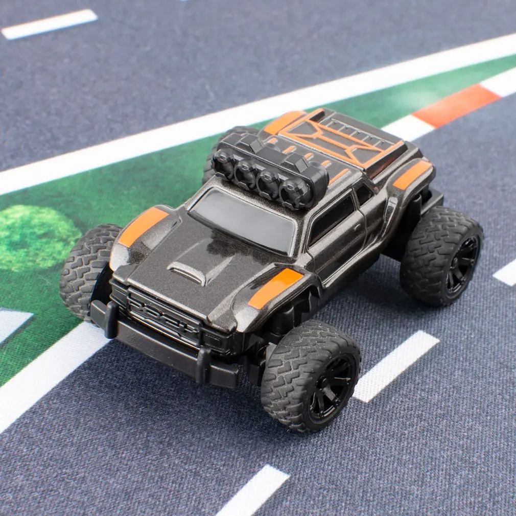 Newlised Turbo гоночный детский Монстр масштаб 1:76 монстр-Трак мини полная