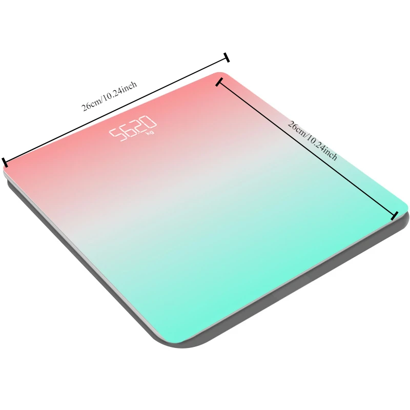 Home Professional Fat Measuring Electronic Weight Scale  Gradient Body Fat Scale LED Intelligent Human Electronic Scale 5