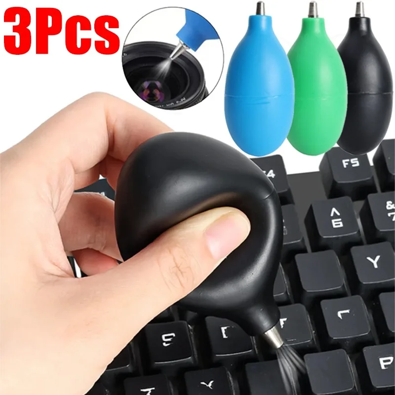 

3-1Pcs Keyboard Clean Ball Universal Ball Air Blower Keyboard Cleaners Camera Lens Cleaning Tool for Iphone Samsung Xiaomi Phone