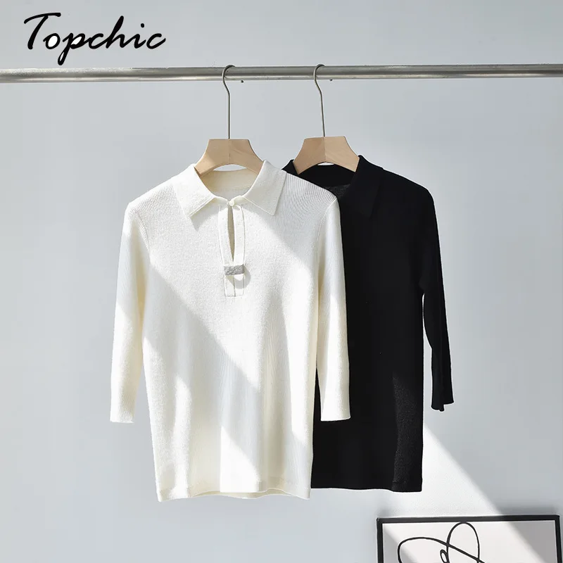 

100% Wool Dress for Women Autumn New Knitwears 2023 Casual Turn-down Collar Knitted Sweater Dresses White Black Vestido Feminino