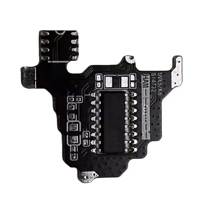 T10CSI4732 단파 라디오 모듈+Quansheng UVK5/UVK6 PCB+SI4732IC+2M 용량 확장용 도넛 SW/AM 안테나