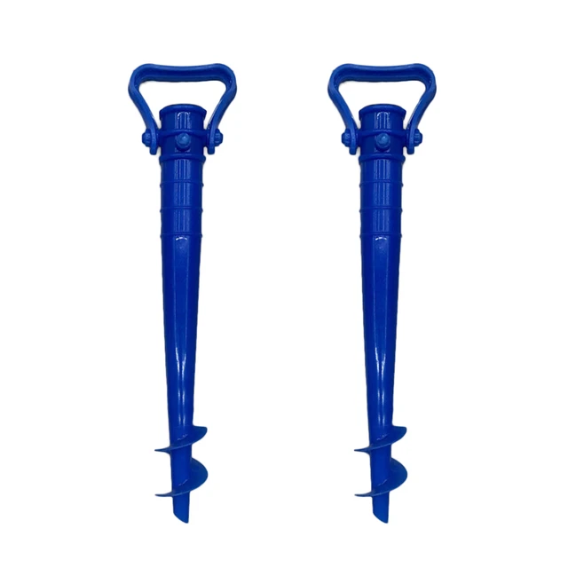 2PCS Adjustable Outdoor Accessories Ground Anchor Spike Stretch