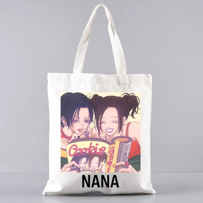 thumbnail image 1 of Bolso de mano con diseño de anime japonés NANA Osaki de Black Stones: bolso de hombro espacioso para mujer con fácil acceso y bolsa de mano a juego, 1 of 5