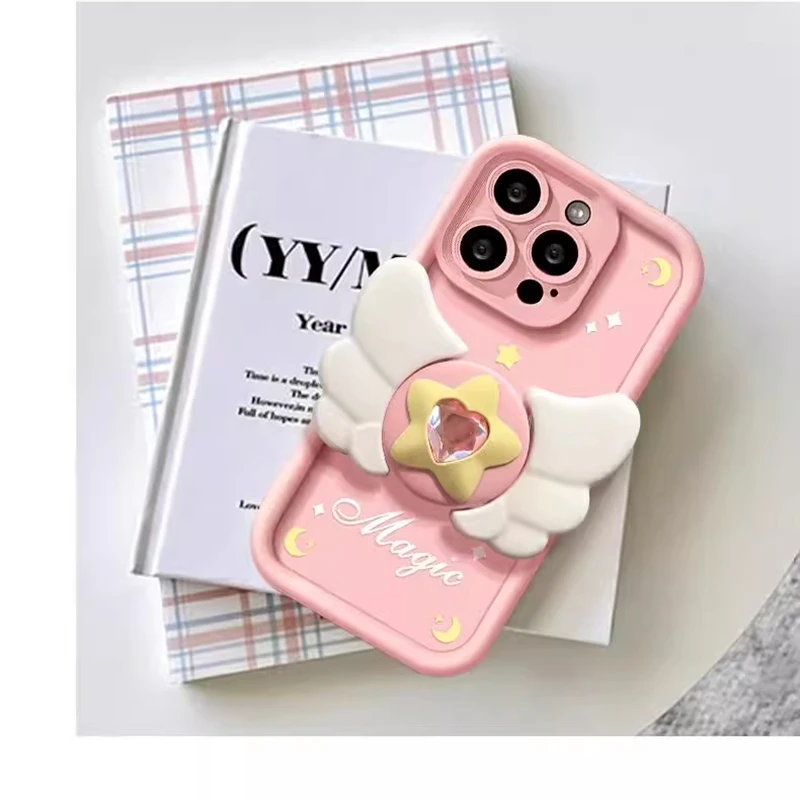 Enchanting 3D Magic Wing Phone Case Cover