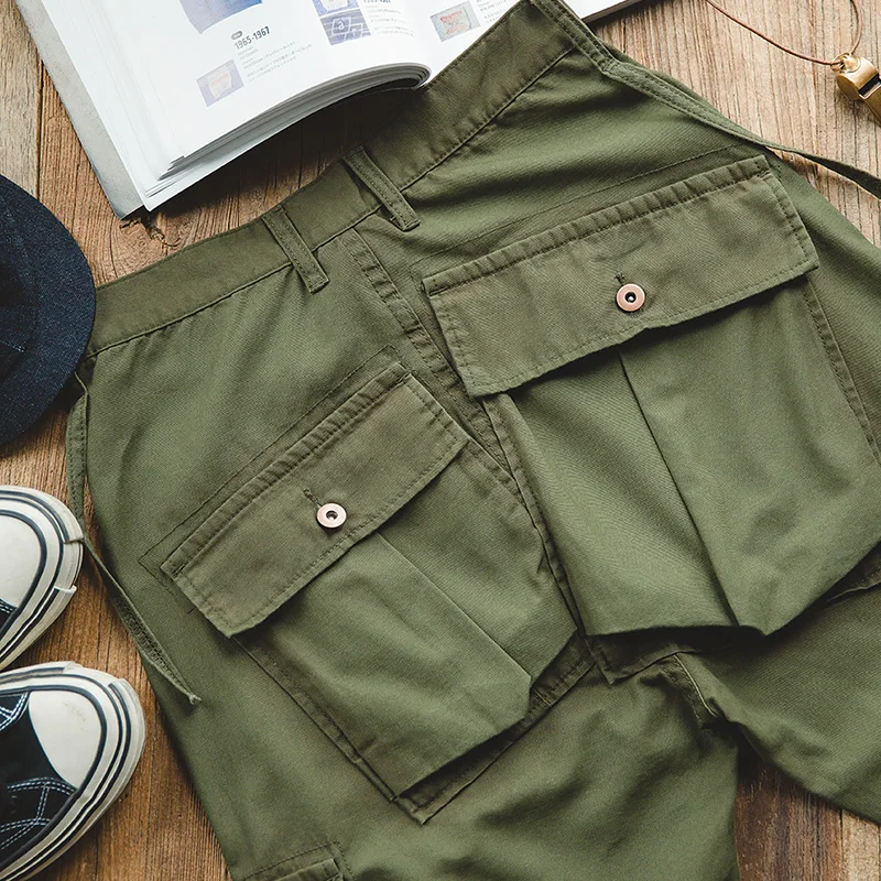 Maden Tactical Cargo Pants Green Multi-pocket Breathable Trousers Consuls Commando Training Trousers Techwear for Men's Pants