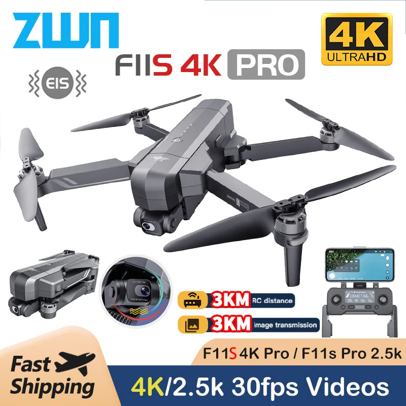Sjrc F11s 4k Pro 3km Gps Drone With Eis 