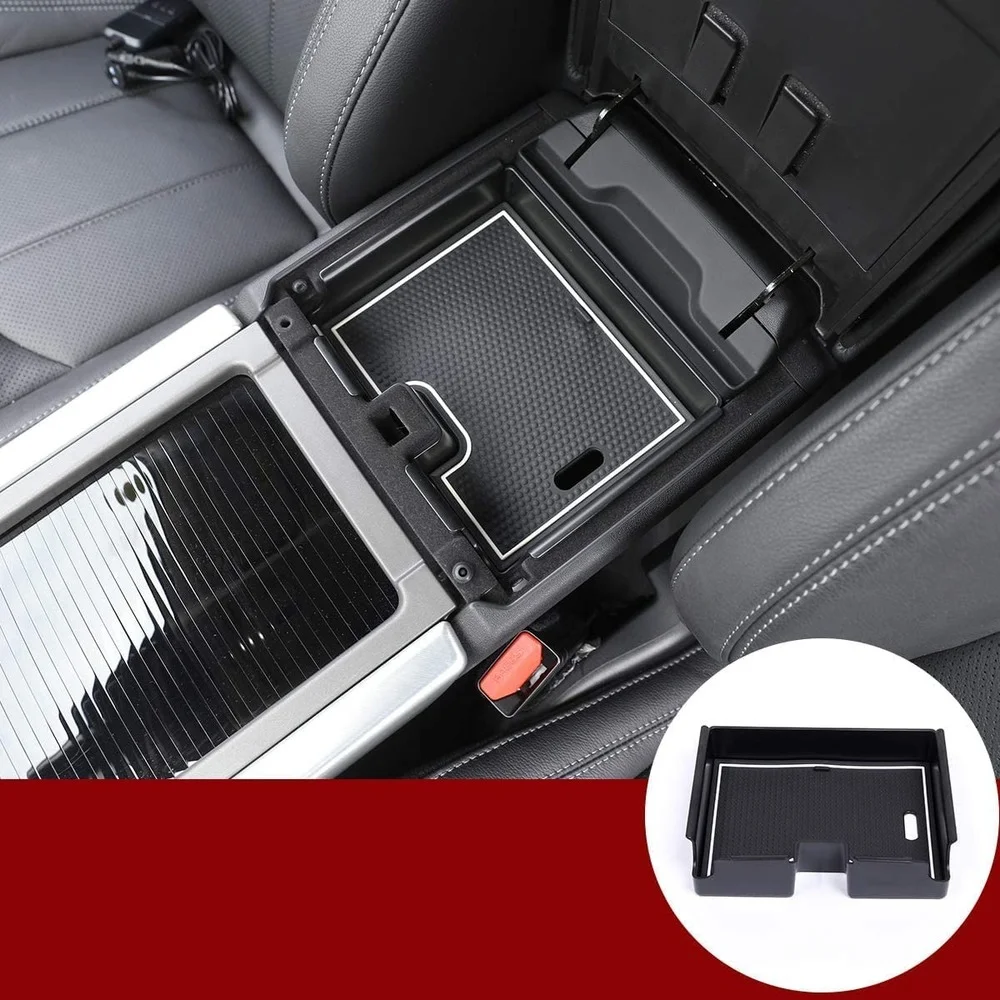 

For Land Rover Range Rover Evoque 2012-2018 ABS Car Center Console Armrest Storage Box Organizer Tray Accessories