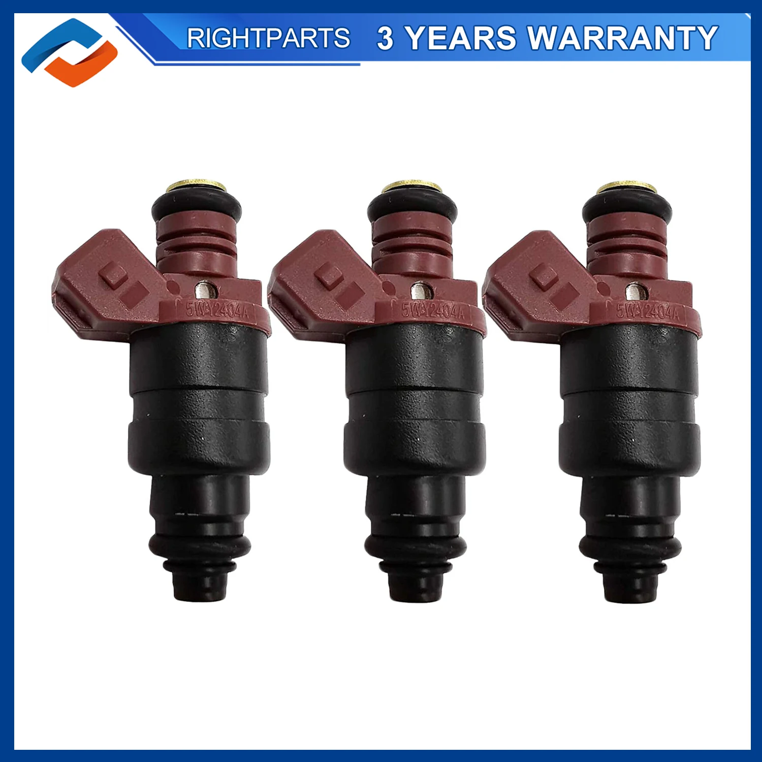 

3Pcs Fuel Injectors for John Deere 825i Gator UTV 3 Cylinder MIA11720 5WY2404A