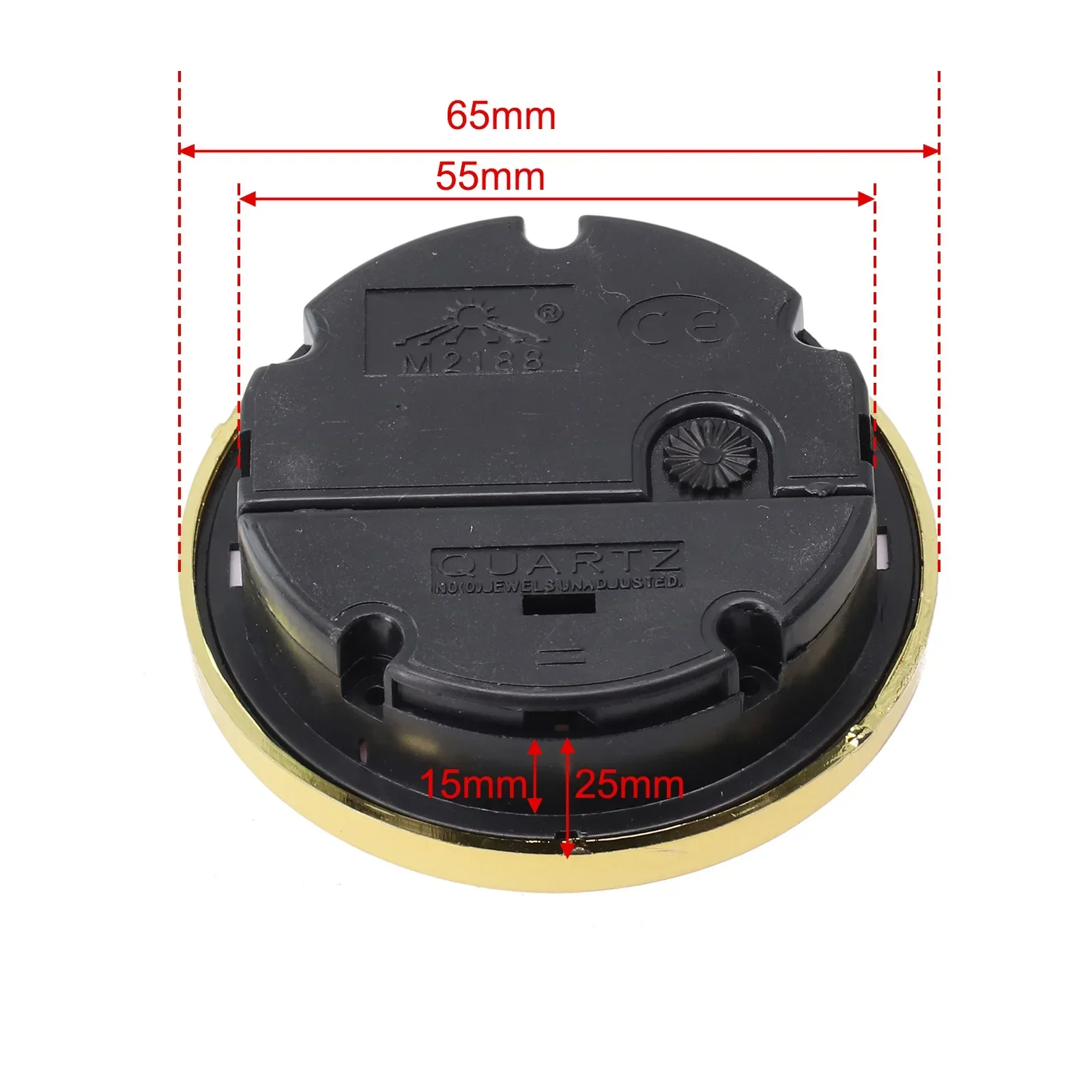 1pc 65mm DIY Quartz Clock Insert Movement Recessed Clock Roman Bedside Antique Watch Decorative Parts Home Decor 6