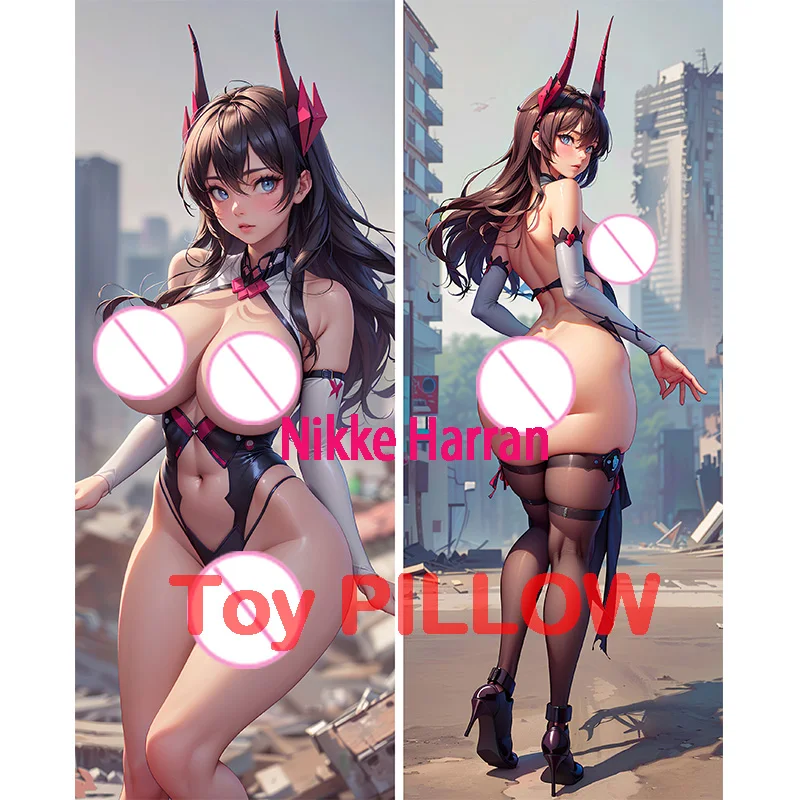 

Dakimakura anime дакимакура Подушка для тела Dakimakura с рисунком из аниме «красивая девушка», большая грудь, Nikke Harran, Рогатая девушка, Двусторонняя Подушка с принтом в натуральную величину для взрослых