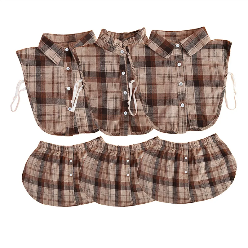 üũ  ¥ Į Ʈ  Autunm Shirt ¥ Į + ¥ ĿƮ   콺 и   False Collar