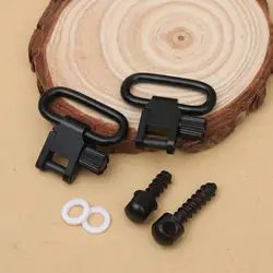 Heavy Duty Push Button Quick Detach Sling Swivel Mount Adapters Hunting Gun Straps Rifle Sling Hunting Gun Accessories