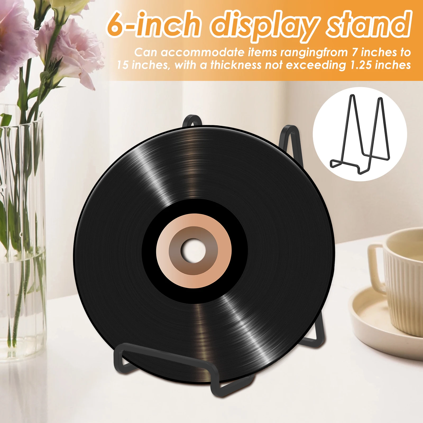 Metal Iron Display Stand Tabletop Picture Frame Holder