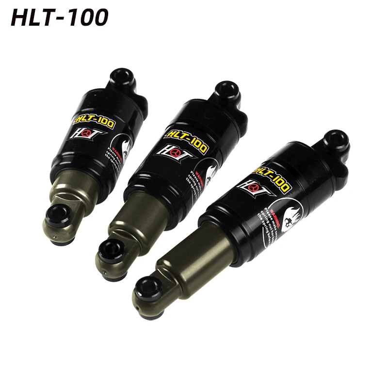 HLT-100 자전거 리어 쇼크 125/150/165/185mm 산악 자전거 오일 스프링 쇼크 850/1000 lbs 사이클 부품 (MTB 전기 스노우 바이크용)