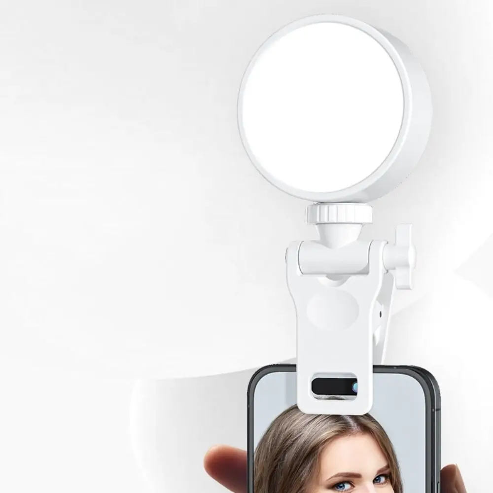 1/4 Schraub montage Mini Füll licht Clip Kunststoff Handy Computer Füll licht fest LED Selfie Füll licht klemme tragbar – Detail 10