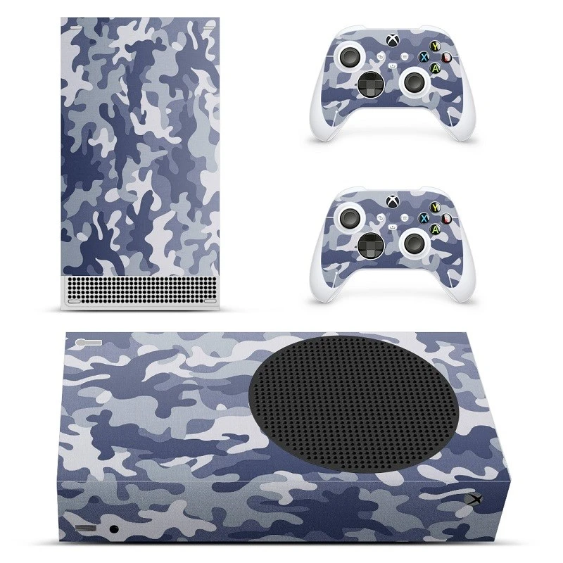 For Xbox Series S Decal Skin Sticker Cover For Xbox Series S Console and 2 Controllers