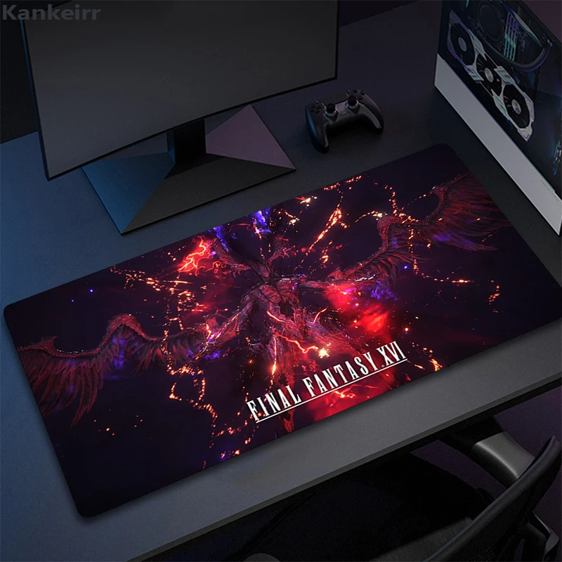 

Computer Table F-Final Fantasy Xxl DIY Mouse Pad Desk Accessories Pc Cabinet Mousepads Gamer Keyboard Mat Gaming Large Mice XL
